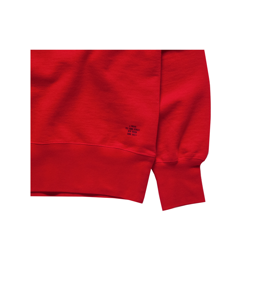 [J.PRESS]LOGO SWEAT-SHIRT&#039;RED’