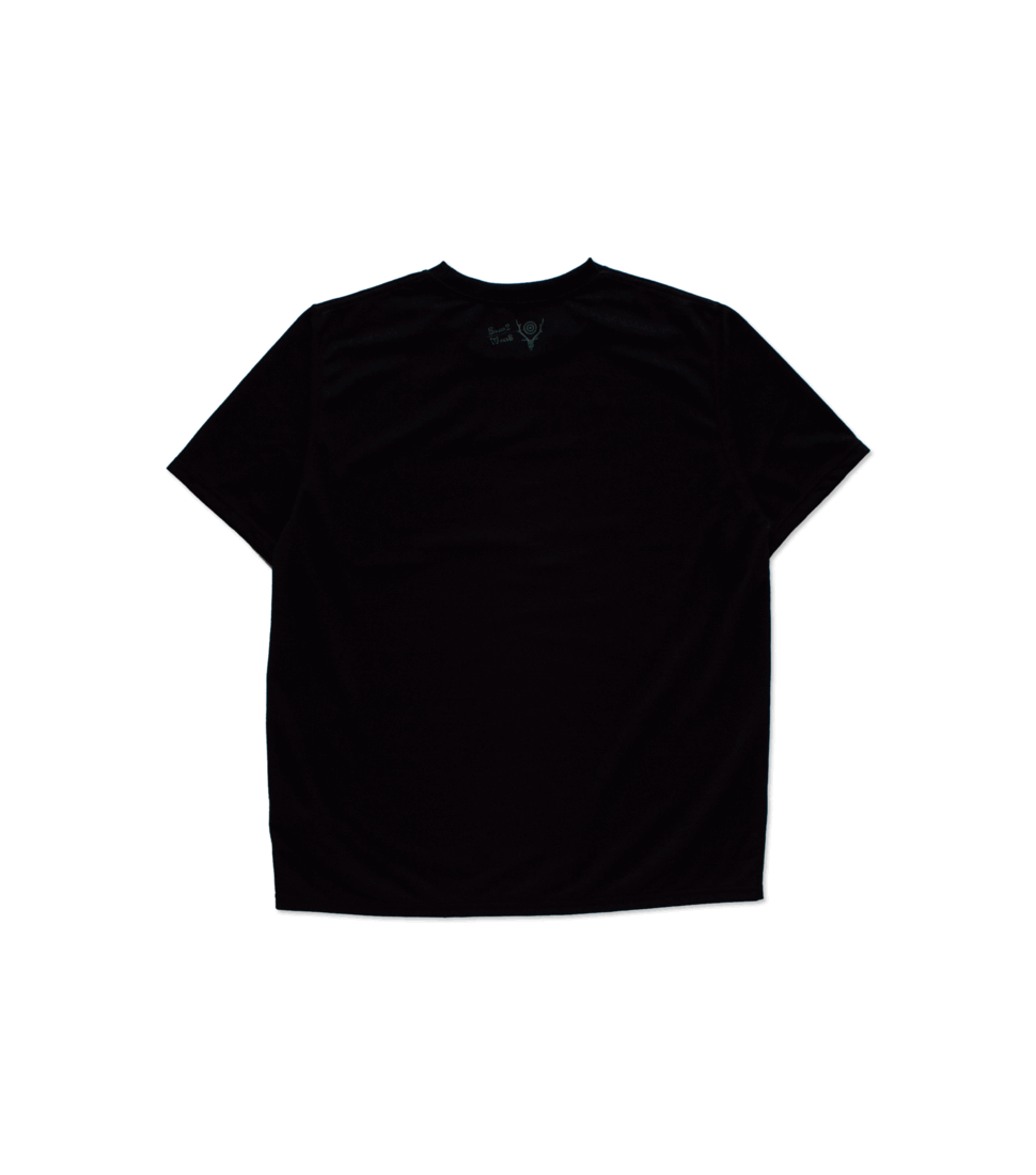 [SOUTH2 WEST8]S/S CREW NECK TEE- GOLD OF SUNSHINE &#039;BLACK’