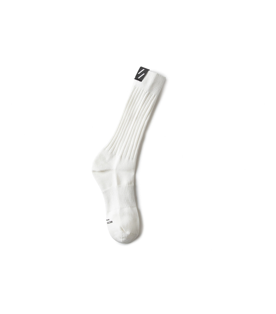 [WELTER EXPERIMENT]WAL003_FLEXIBLE HIKING SOCKS&#039;WHITE&#039;