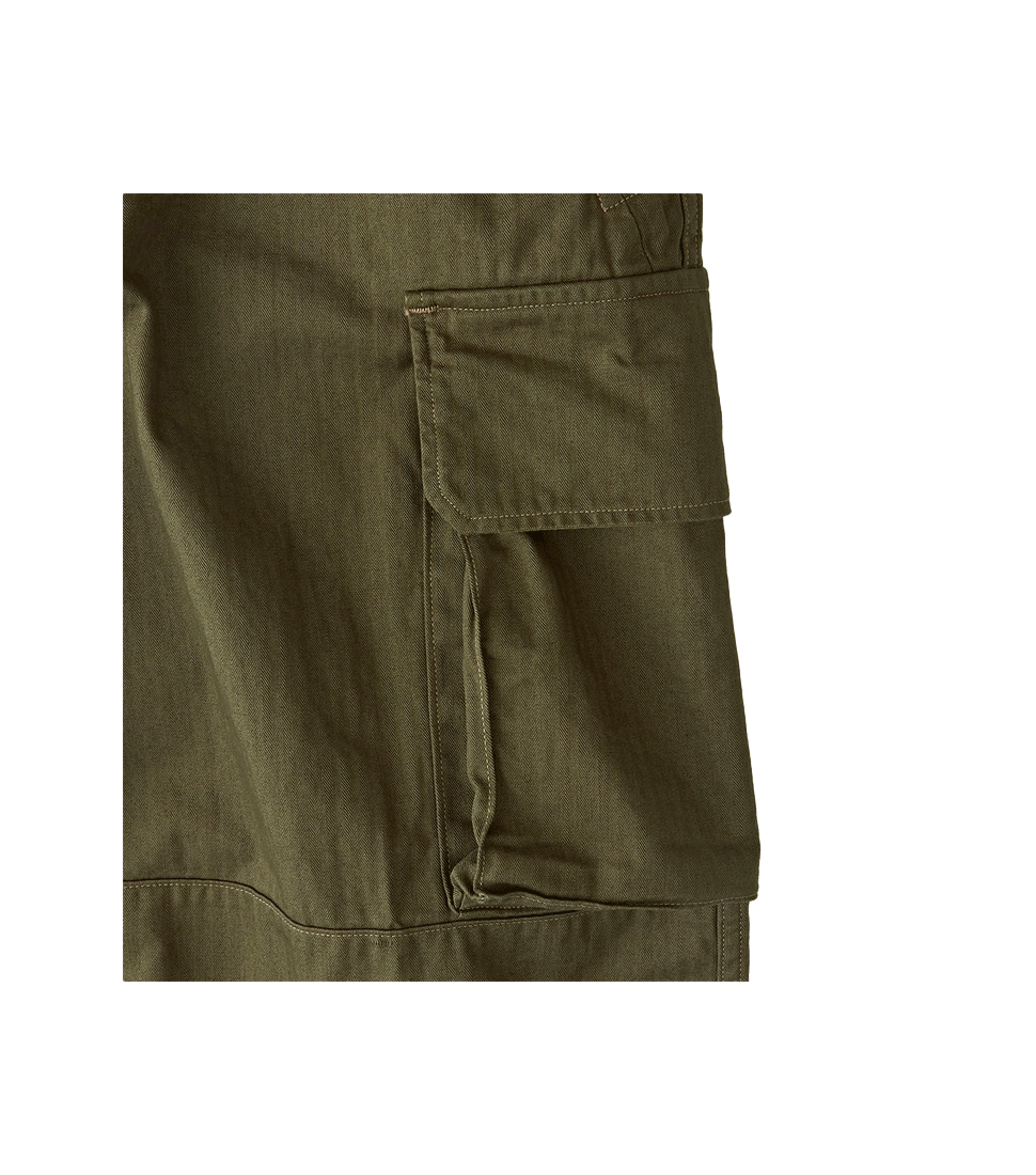 [ORSLOW]M-47 FRENCH ARMY CARGO PANTS (UNISEX) &#039;ARMY GREEN&#039;