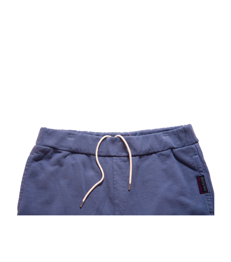 [CAL O LINE] SWEAT SHORTS (SOLID)‘S BLUE’