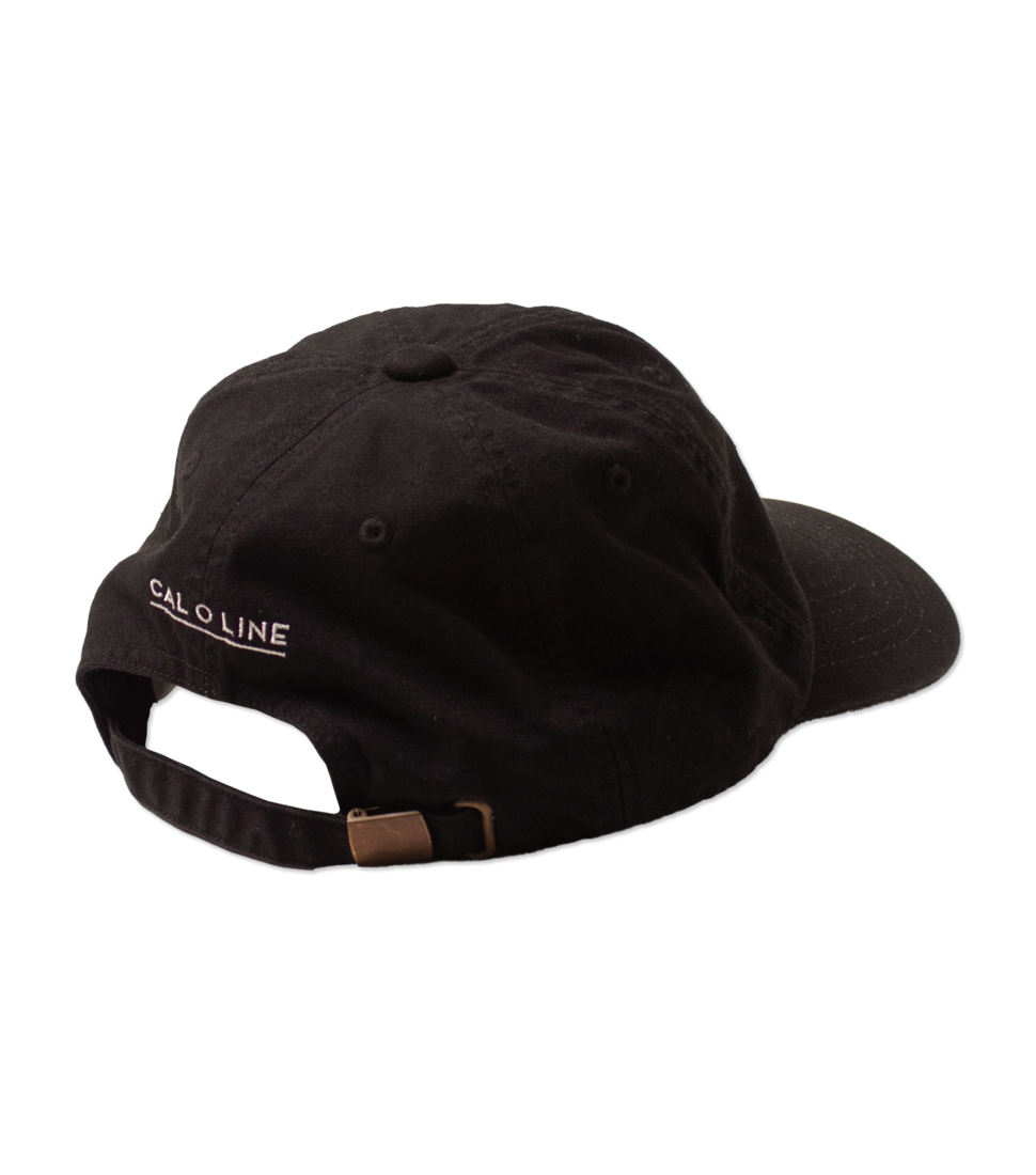 [CAL O LINE] COTTON CAP ‘BLACK’