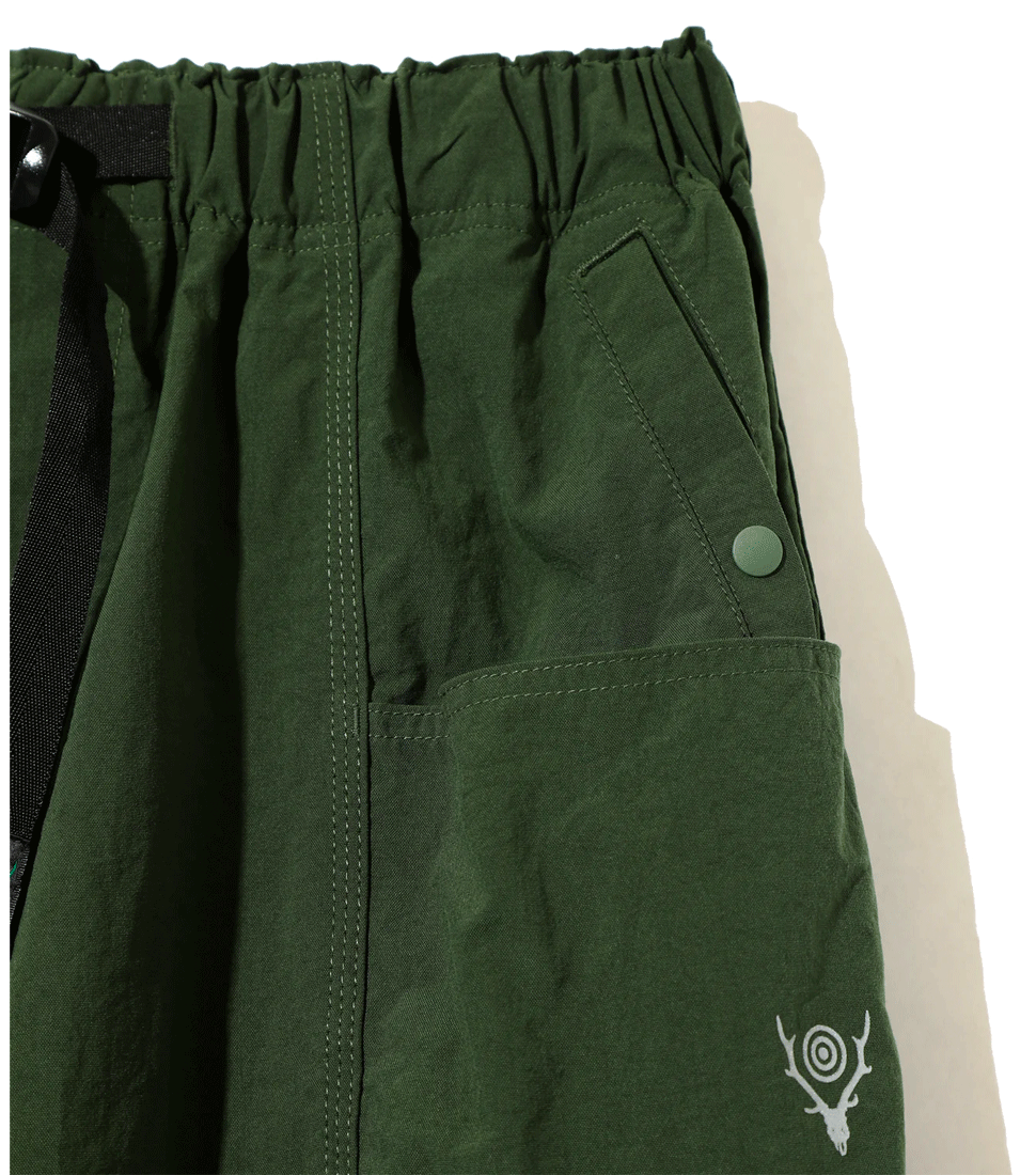 [SOUTH2 WEST8]BELTED C.S. PANT - NYLON OXFORD &#039;GREEN’
