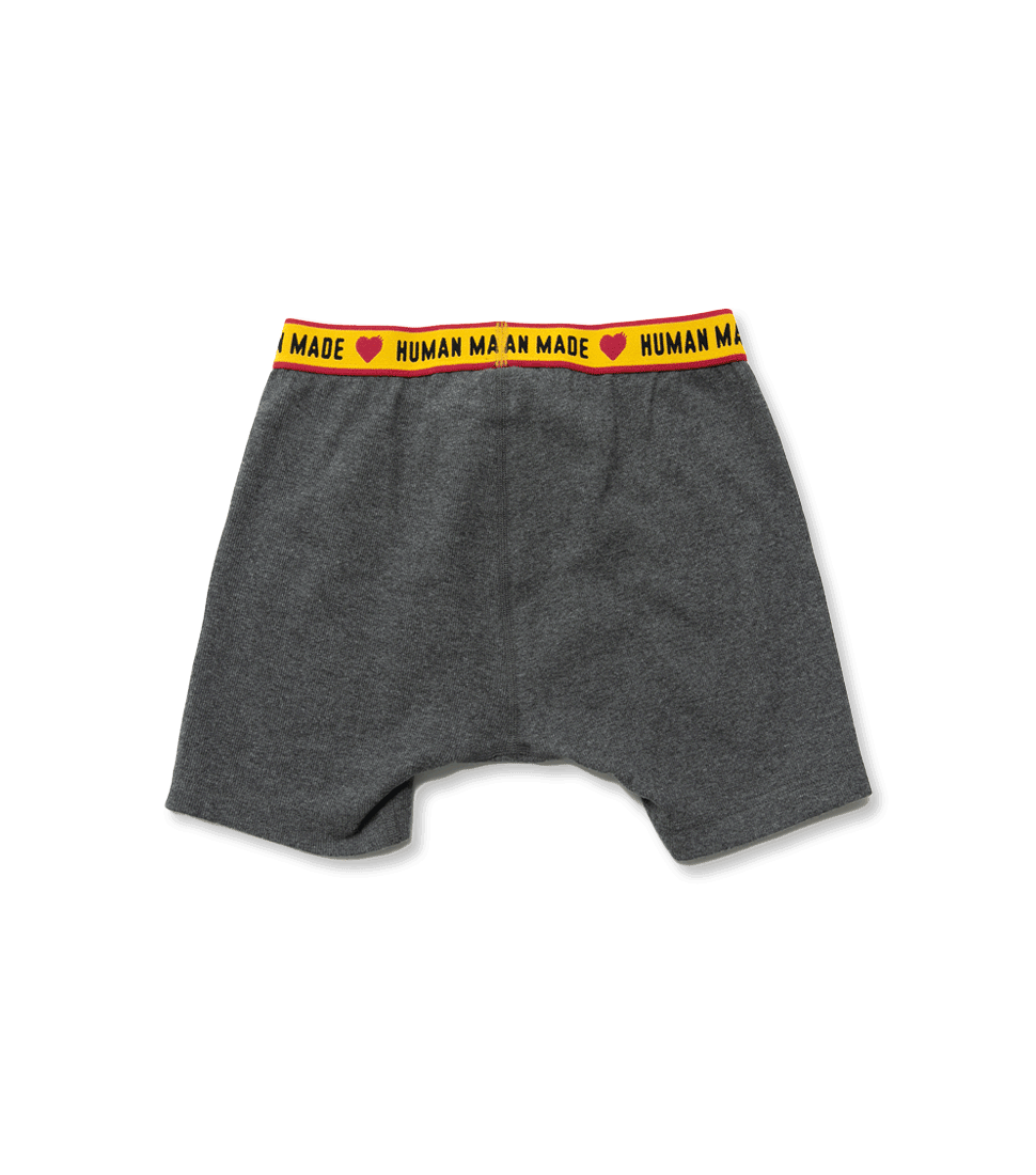 [HUMAN MADE]HM BOXER BRIEF &#039;CHARCOAL&#039;