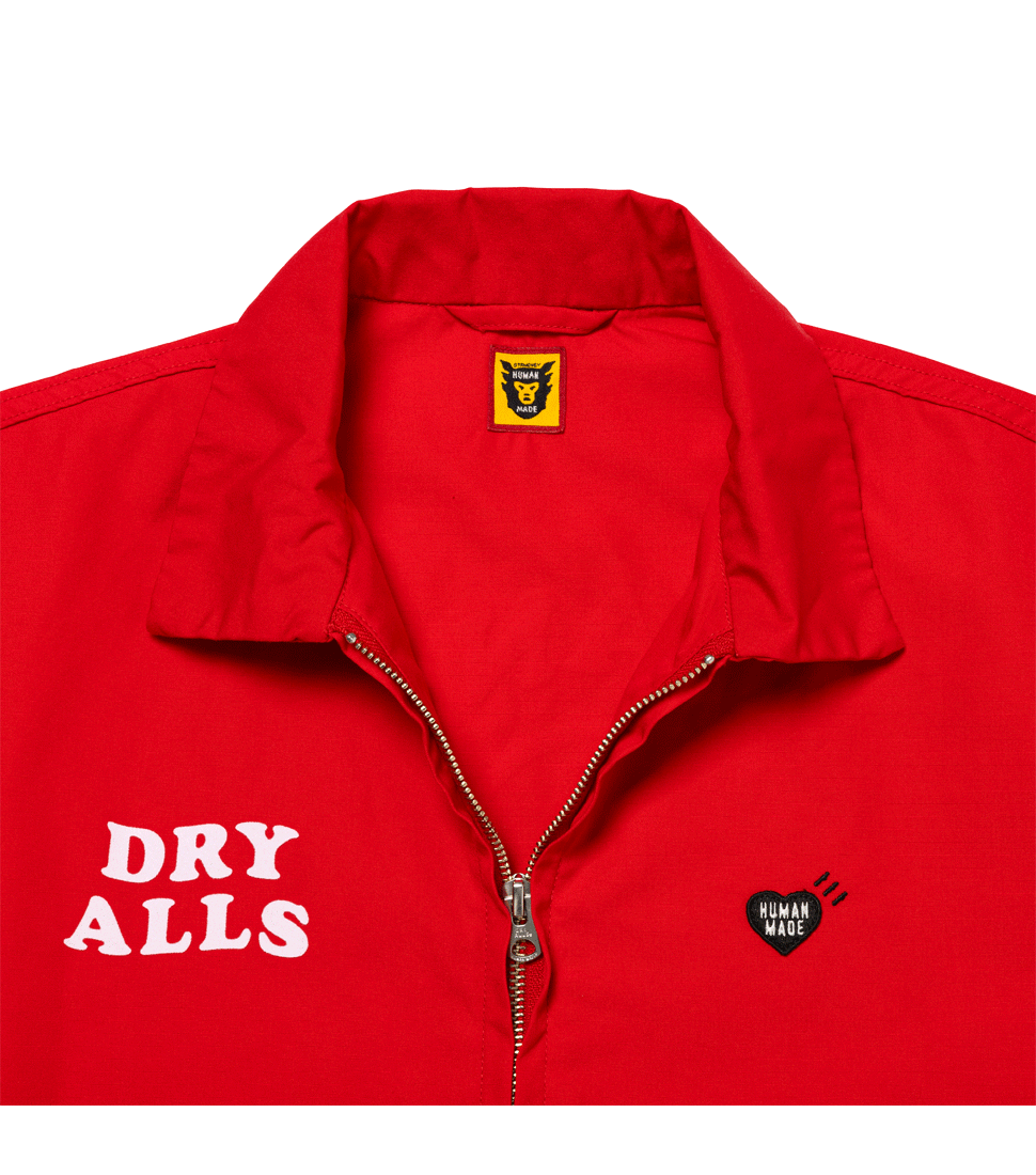 [HUMAN MADE]DRIZZLER JACKET &#039;RED&#039;
