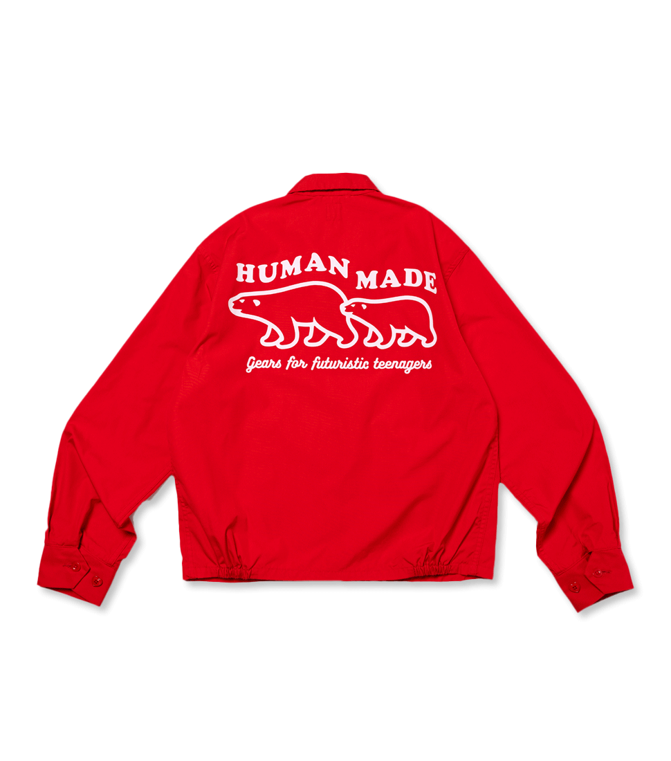 [HUMAN MADE]DRIZZLER JACKET &#039;RED&#039;