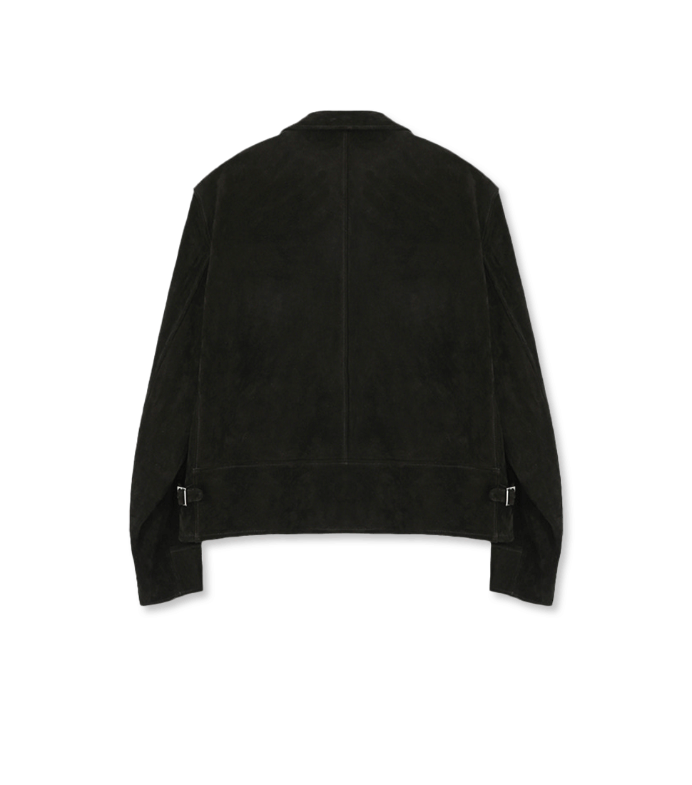 [ART IF ACTS]SUEDE 60&#039;S SPORTS JACKET&#039;BLACK&#039;