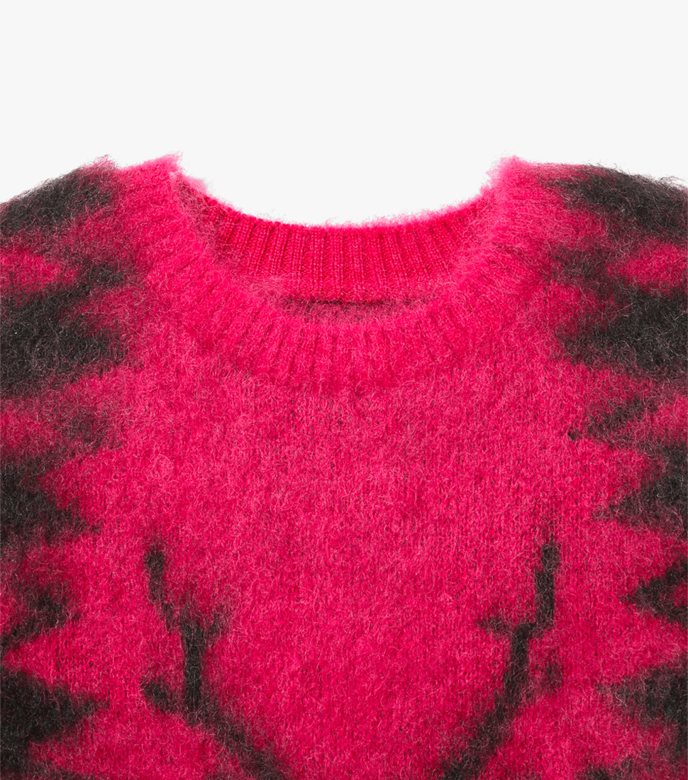 [SOUTH2 WEST8]LOOSE FIT SWEATER - S2W8 NATIVE &#039;PINK’