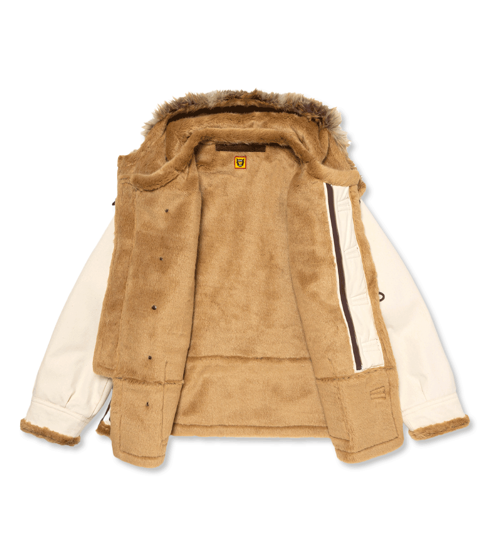 [HUMAN MADE]MILITARY CANVAS COAT &#039;BEIGE&#039;