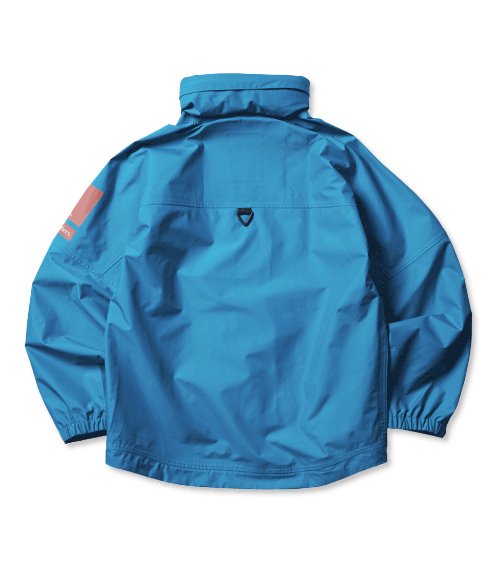 [LIBERAIDERS] ALL CONDITIONS 3LAYER JACKET &#039;BLUE&#039;