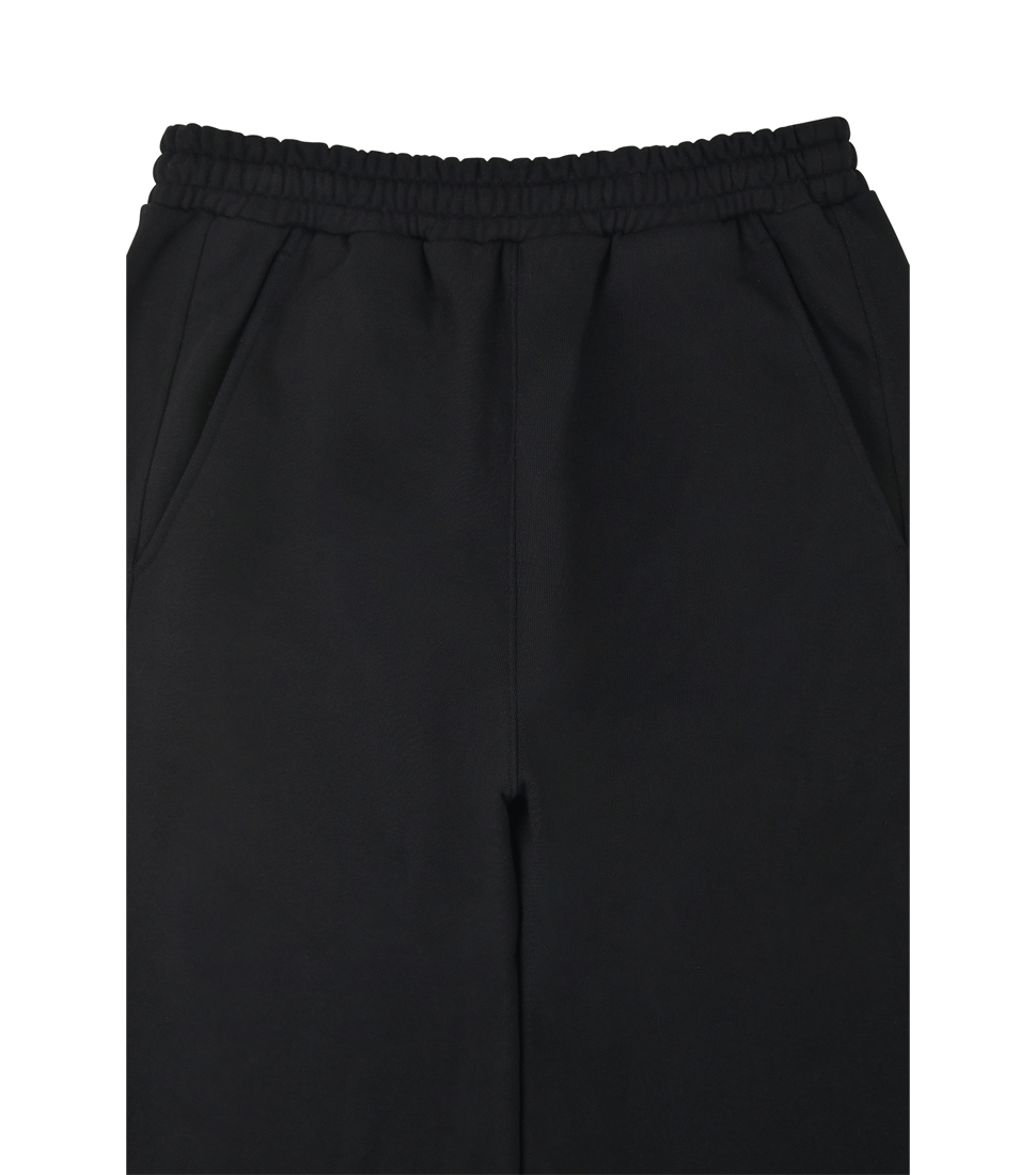 [BROWNYARD] BAGGY SWEAT PANTS&#039;BLACK’