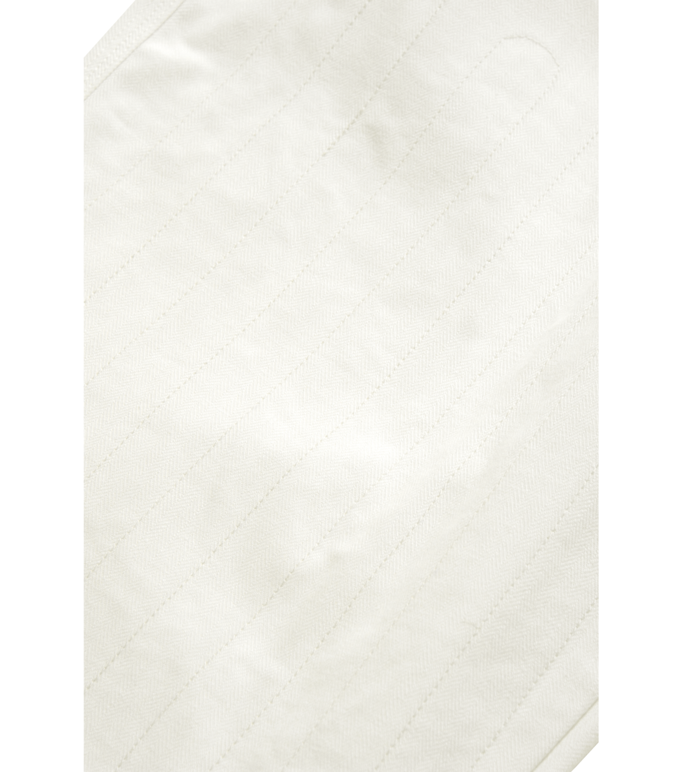 [KENNETH FIELD]TR HERRINGBONE&#039;OFF WHITE&#039;