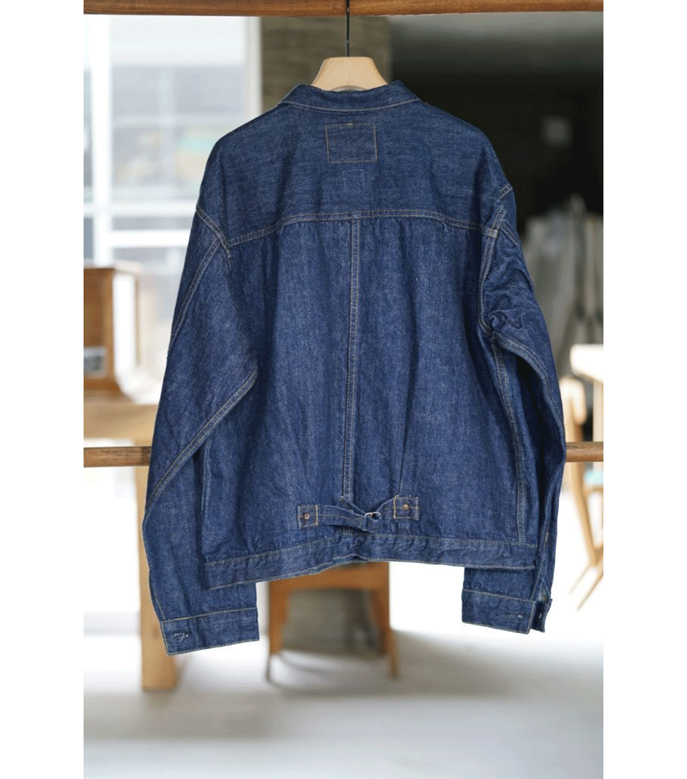 [ORSLOW]TYPE 1 40&#039;S PLEATED FRONT BLOUSE&#039;ONE WASH&#039;