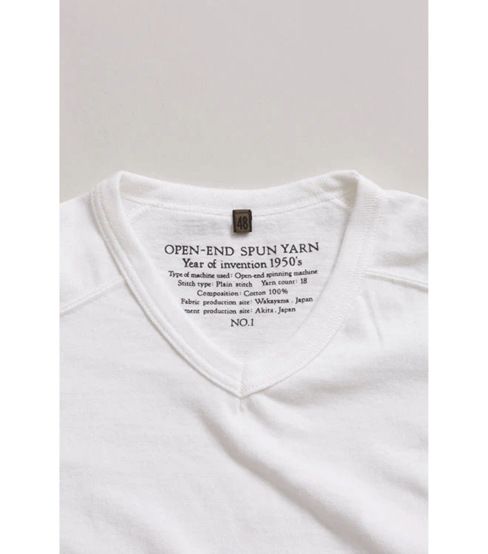 [NIGEL CABOURN]3-PACK TEE &#039;OFF WHITE&#039;