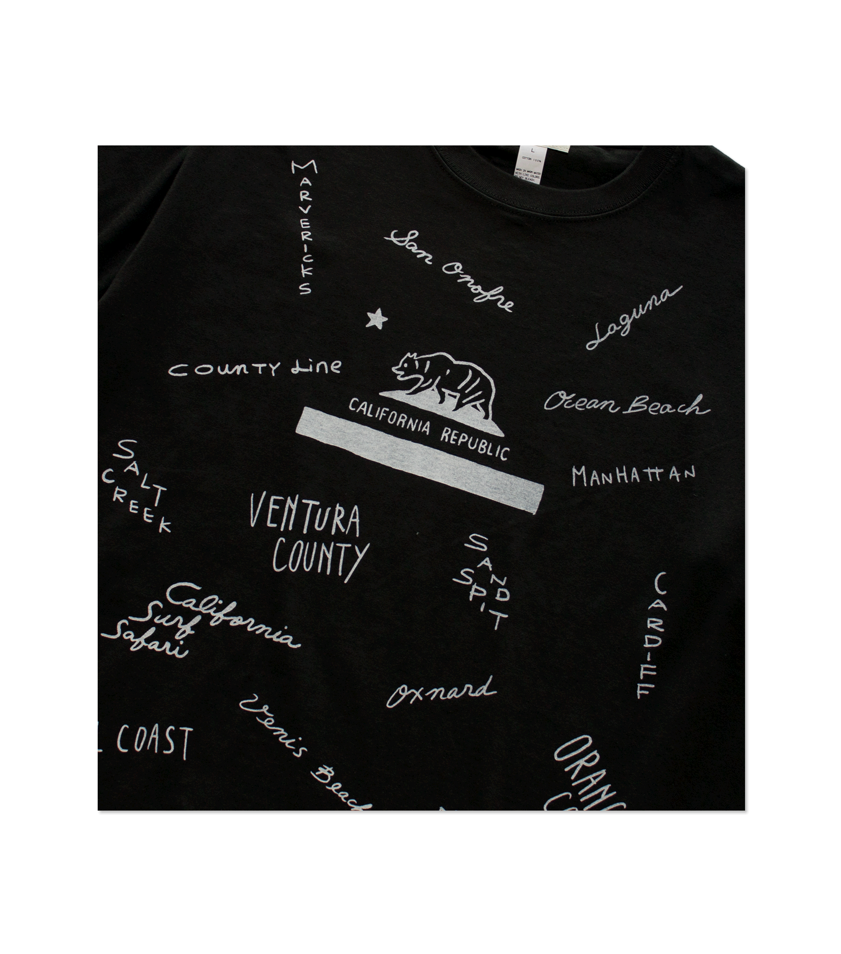 [ILL ONE EIGHTY] &quot;DOODLE&quot; TEE&#039;BLACK’