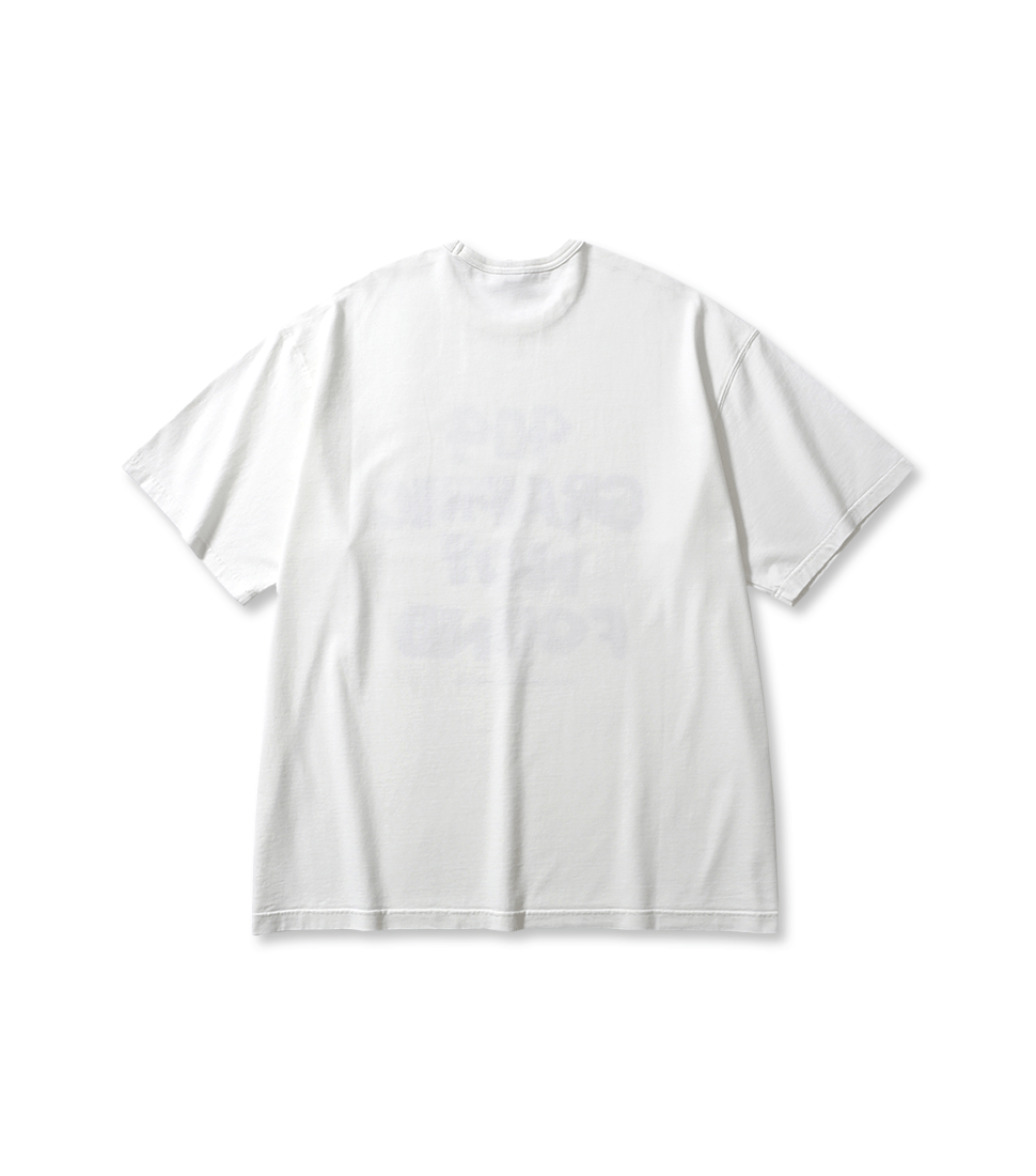 [MOIF]404 GNF(F) H/S TEE&#039;OFF WHITE&#039;