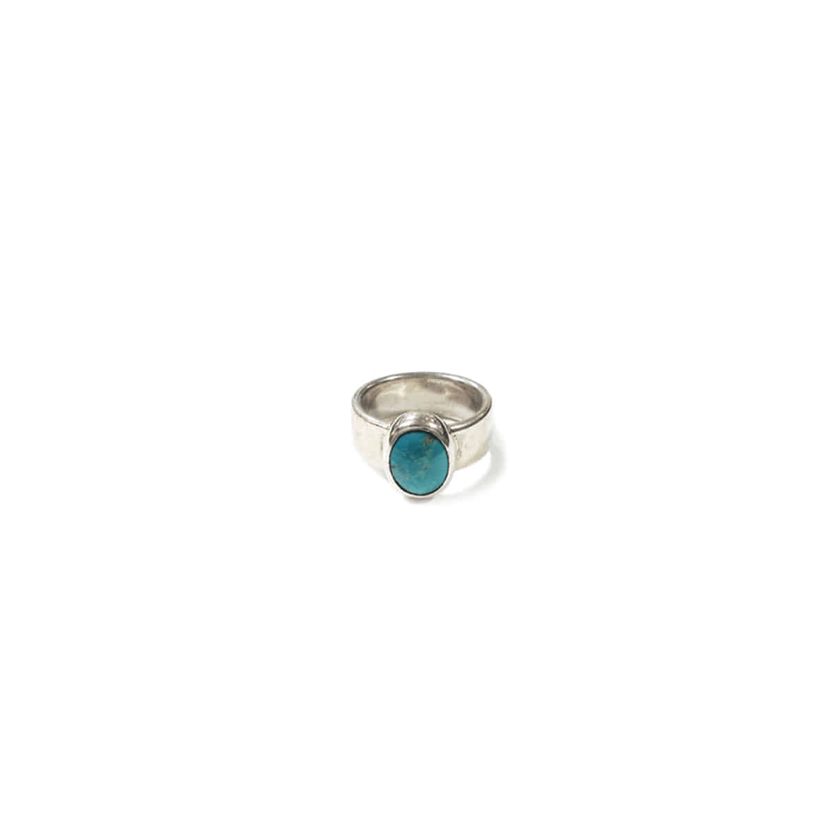 [NORTH WORKS] 900 SILVER TURQUOISE RING &#039;W-028&#039;