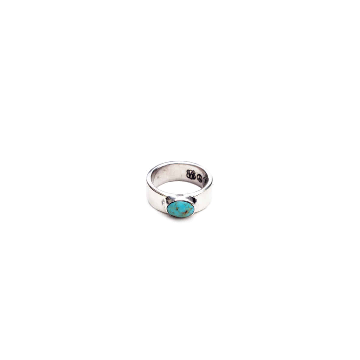 [NORTH WORKS] 900 SILVER TURQUOISE RING &#039;W-027&#039;