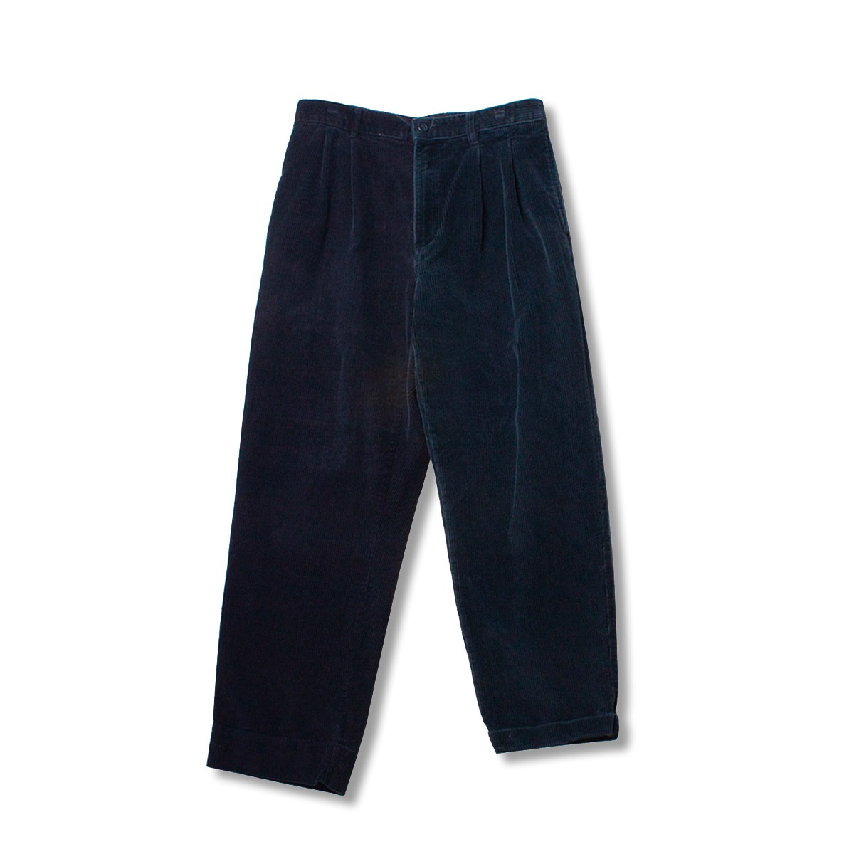 [SUNNY SIDE UP] RE 2FOR1 CORDUROY TRUOESERS &#039;NAVY&#039;