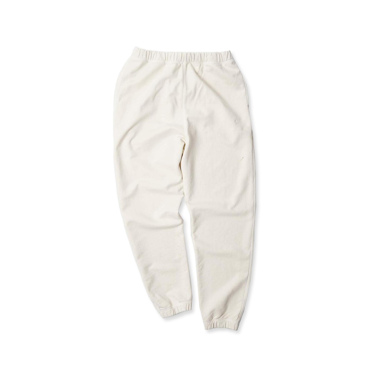 [NIGEL CABOURN] EMBROIDERED ARROW JOGGING PANTS &#039;NATURAL&#039;