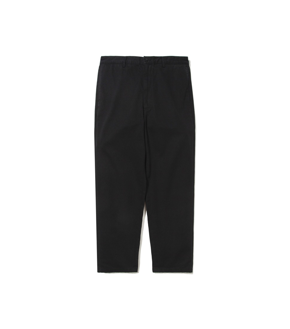 [POTTERY] WASHED TAPERED PANTS &#039;BLACK&#039;