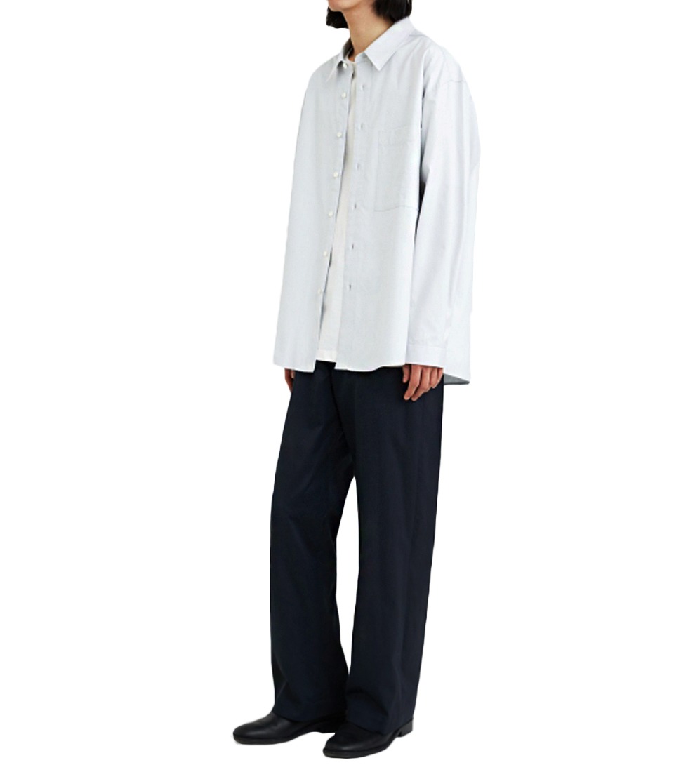 [YOUTH] WIDE CHINO PANTS &#039;NAVY&#039;
