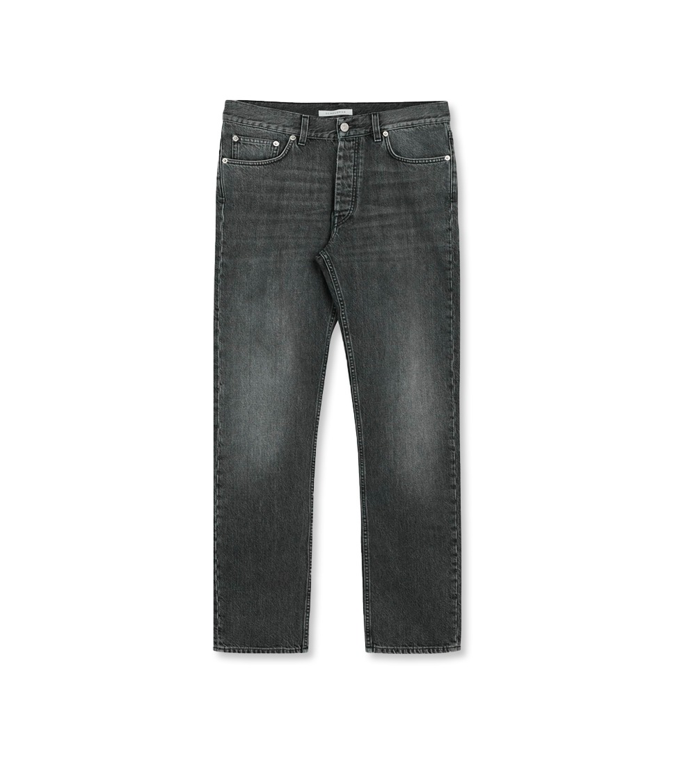 [SUNFLOWER]STRAIGHT JEANS &#039;GREY WASHED&#039;