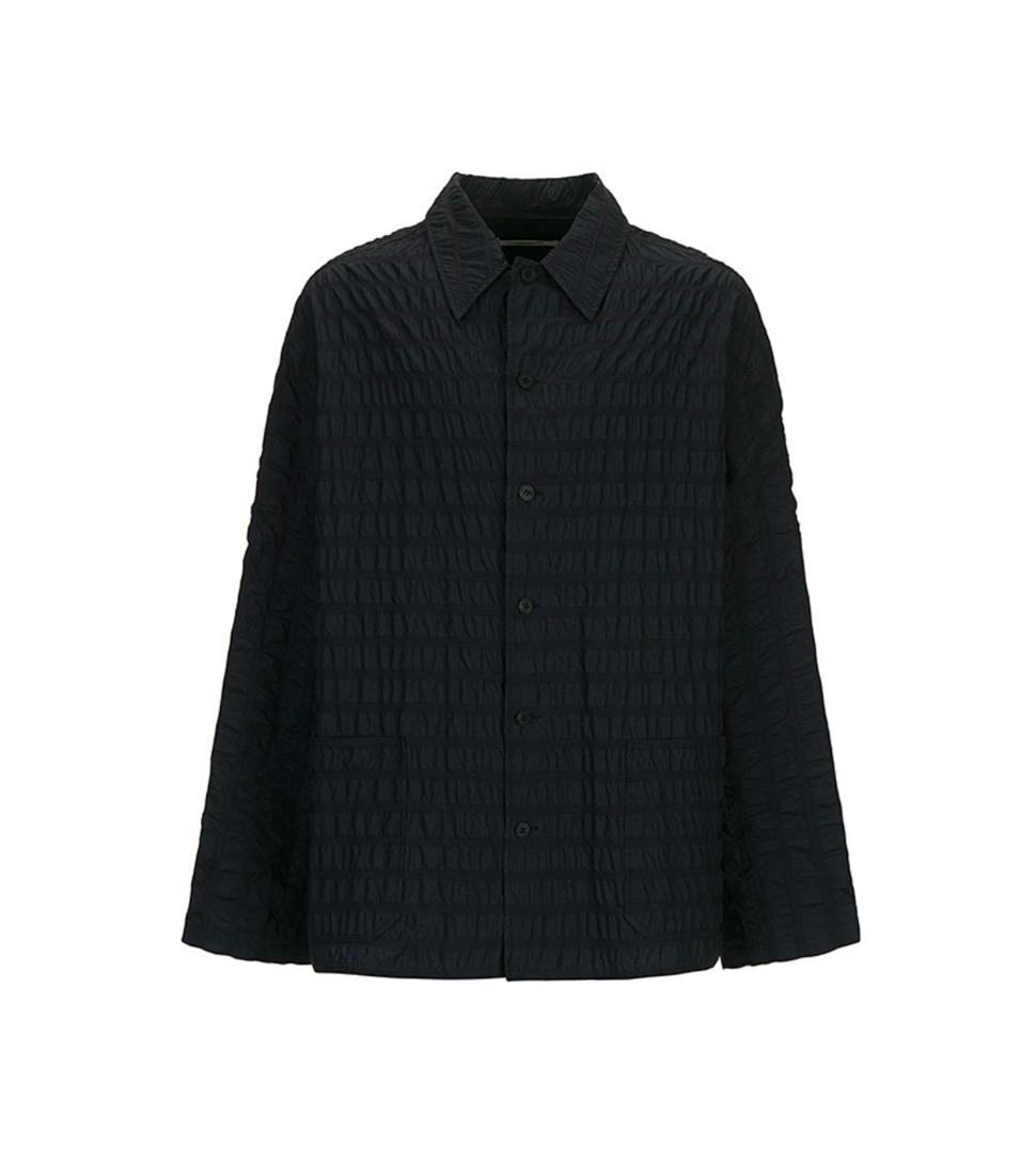 [LE17SEPTEMBRE] RIPPLE RELAXED JACKET&#039;NAVY&#039;