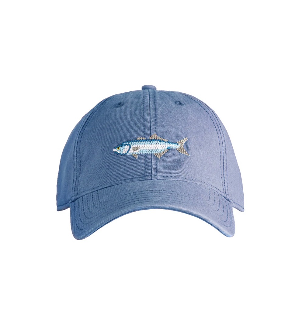 [HARDING LANE]BLUEFISH COTTON CANVAS BASEBALL HAT &#039;BLUE’