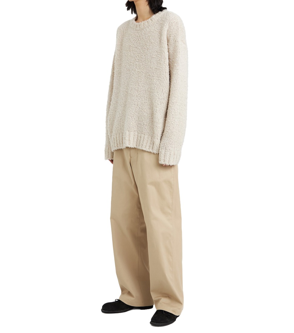 [YOUTH] WIDE CHINO PANTS &#039;BEIGE&#039;
