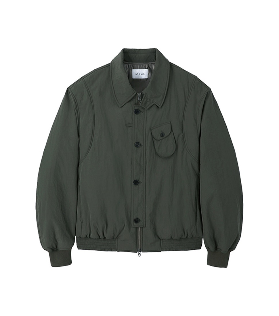 [ART IF ACTS]SOLID POCKET MA-1&#039;MOSS GREEN&#039;