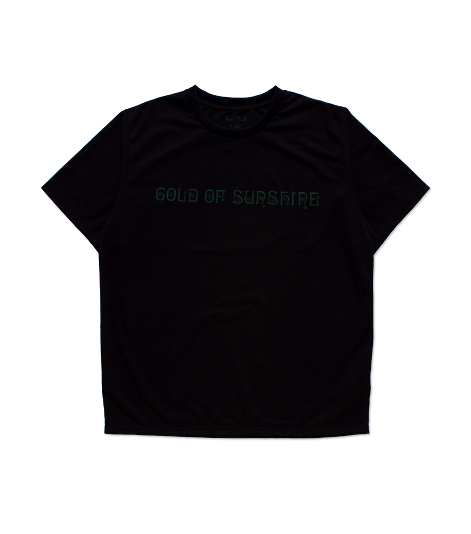[SOUTH2 WEST8]S/S CREW NECK TEE- GOLD OF SUNSHINE &#039;BLACK’