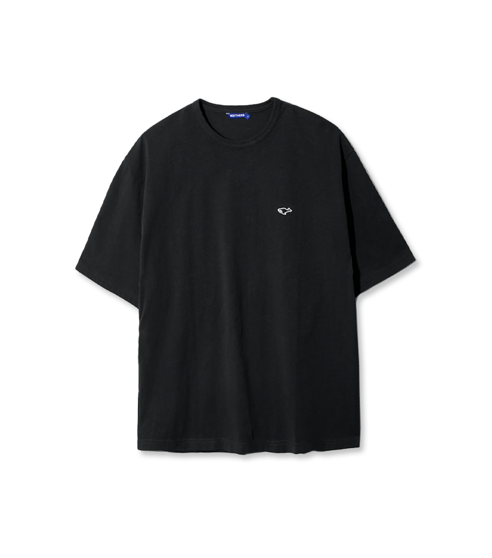 [NEITHERS] WIDE S/S T-SHIRT &#039;NAVY&#039;