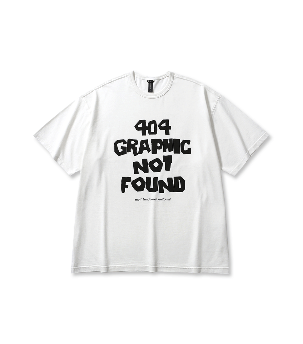 [MOIF]404 GNF(F) H/S TEE&#039;OFF WHITE&#039;