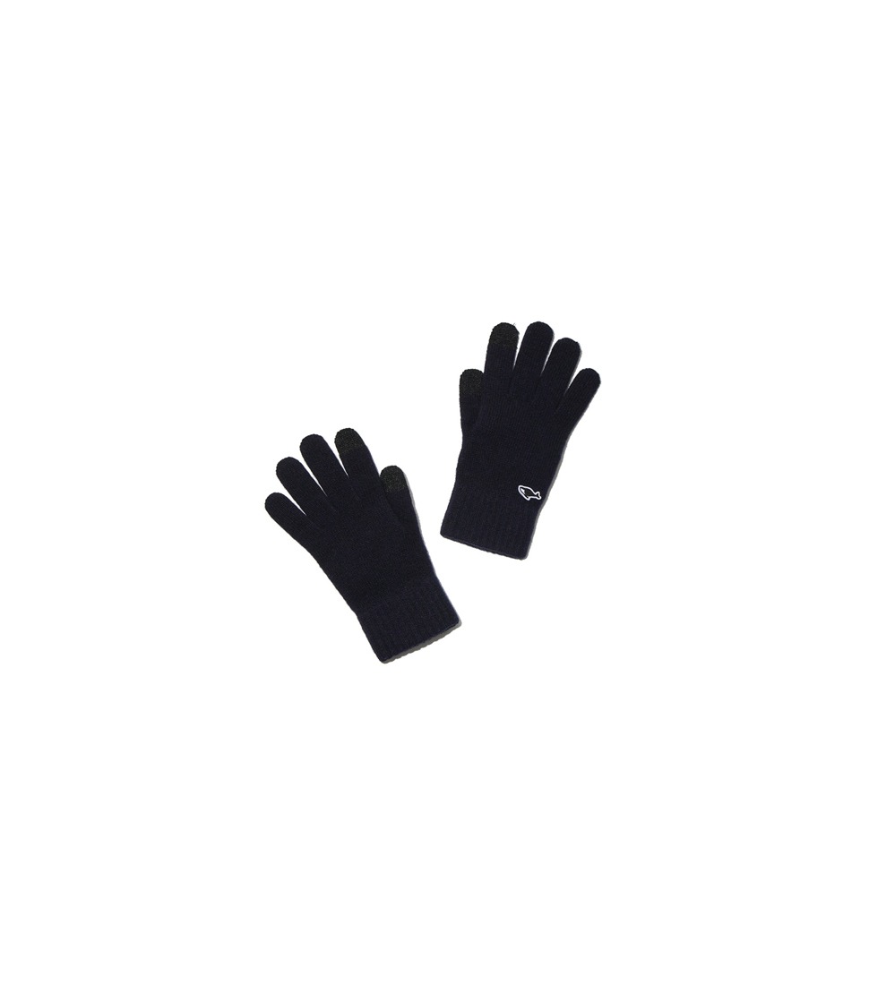[NEITHERS] BASIC KNITTED GLOVES &#039;NAVY&#039;